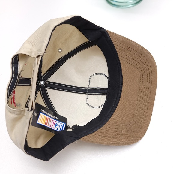 Vintage NASCAR 50th Anniversary Checkered Flag 1998 Snapback Hat NWT Raybestos - Picture 7 of 7